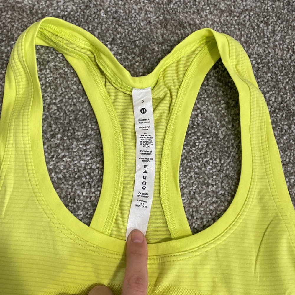 Lululemon Tank - Picture 2 of 2